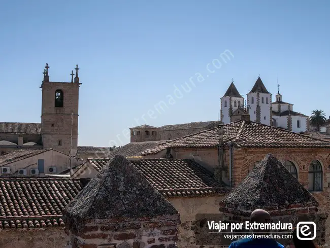 Vistas desde la Torre de Bujaco en Cáceres