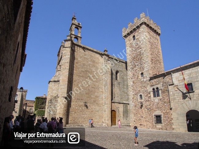 Palacio de las Cigüeñas en Cáceres