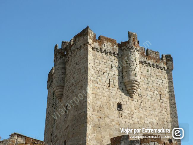 Detalle de la Torre del Homenaje