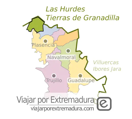 Comarca de Las Hurdes - Tierras de Granadilla