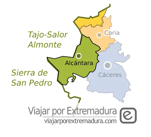 Comarcas de Tajo-Salor, Almonte y Sierra de San Pedro