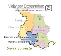 Guía del suroeste de Extremadura