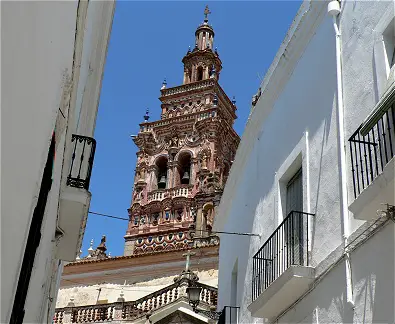 Jerez de los Caballeros. Torre de la Iglesia de San Bartolomé.