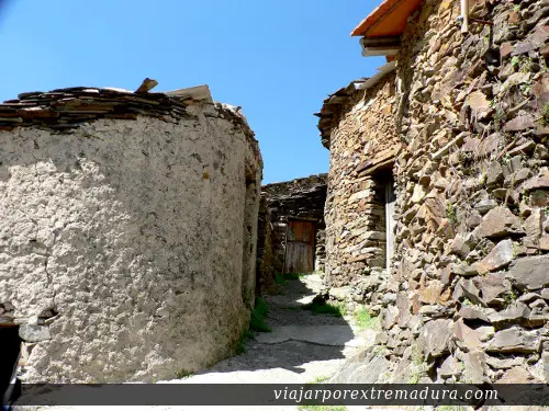 Arquitectura tradicional de Las Hurdes en El Gasco