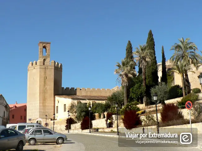 Torre de Espantaperros en la Alcazaba de Badajoz