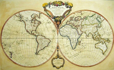 Mapa del mundo : viajarporextremadura.com