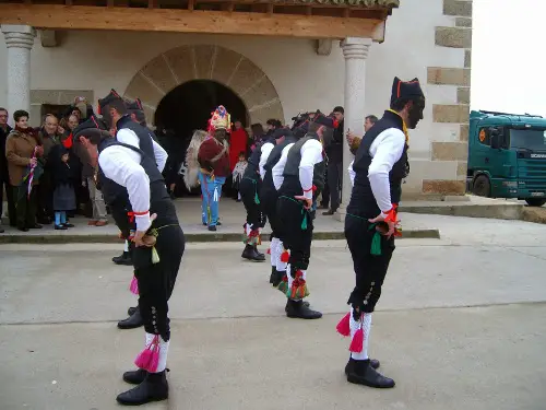 Los Negritos de San Blas de Montehermoso. Extremadura