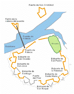 La Fortificación Abaluartada de Badajoz