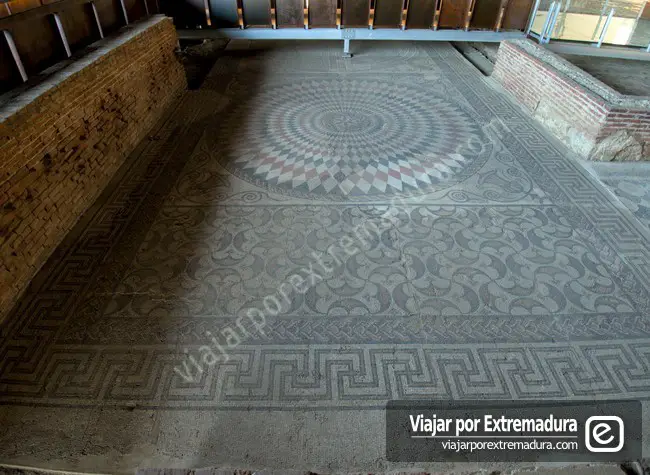 Casa del Anfiteatro en Mérida - mosaico