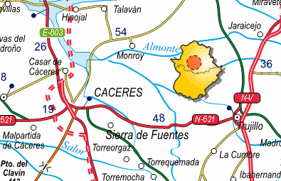 Llanos de Cáceres y Sierra de Fuentes