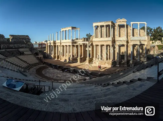 Qué ver en Extremadura - Teatro Romano de Mérida