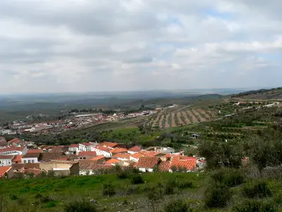 Senderismo Extremadura. Sierra de Hornachos. Mirador Pósito