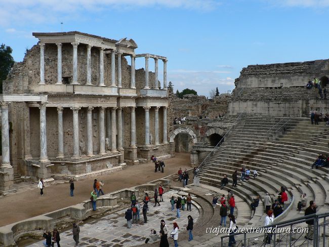Teatro Romano de Mérida - Badajoz - Extremadura