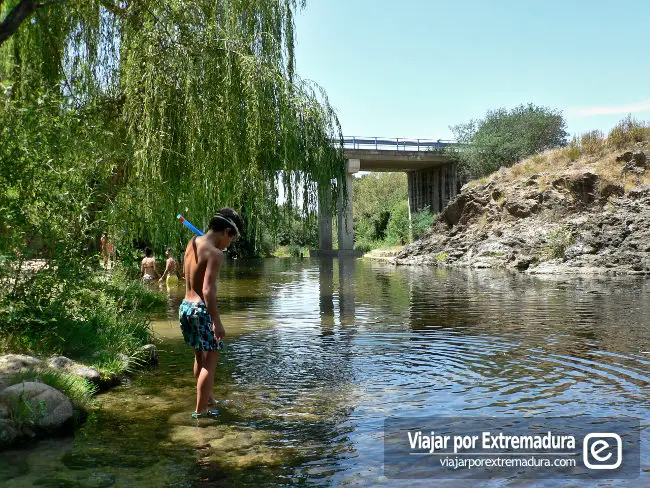Piscinas naturales en el Valle de Ambroz. Viajar por Extremadura